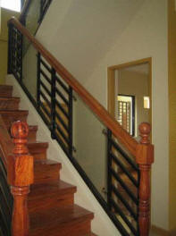 Stairs to second floor
