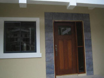 Entrance to house for sale