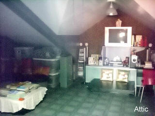 3rd floor attic of townhouse for sale