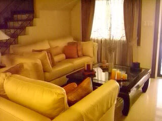 Living room of townhouse