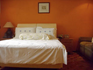 Master's bedroom at Casa Maria