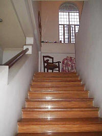 Staircase to second floor