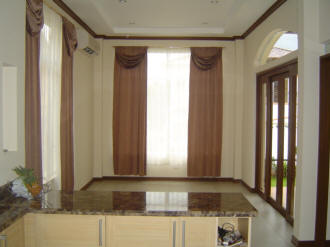 Granite kitchen counter