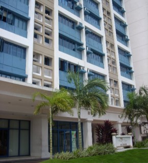 Facade of West Parc Alabang Condominium