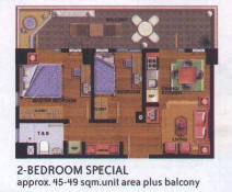 2-bedroom condominium unit at avida towers