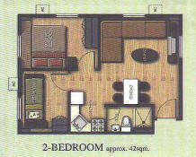 2-bedroom condominium unit at Avida Tower-Sucat