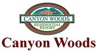 Logo of Canyon Woods Resort in Tagaytay, Philippines