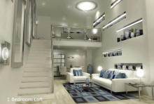 Century City, Makati - 1 bedroom loft
