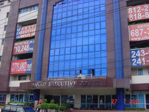 Main entrance to Makati Executive Tower