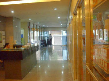 Lobby of Rada Regency condo in Makati City, Philippines