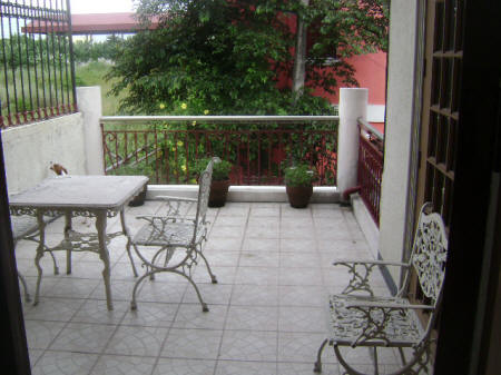 Fortunata village house balcony