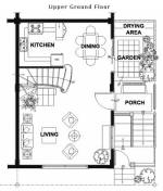 Quadrille Townhome: Upper Ground Floor Layout