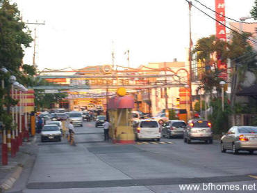 Main entrance gate of the subdivision